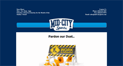 Desktop Screenshot of mid-citysports.com